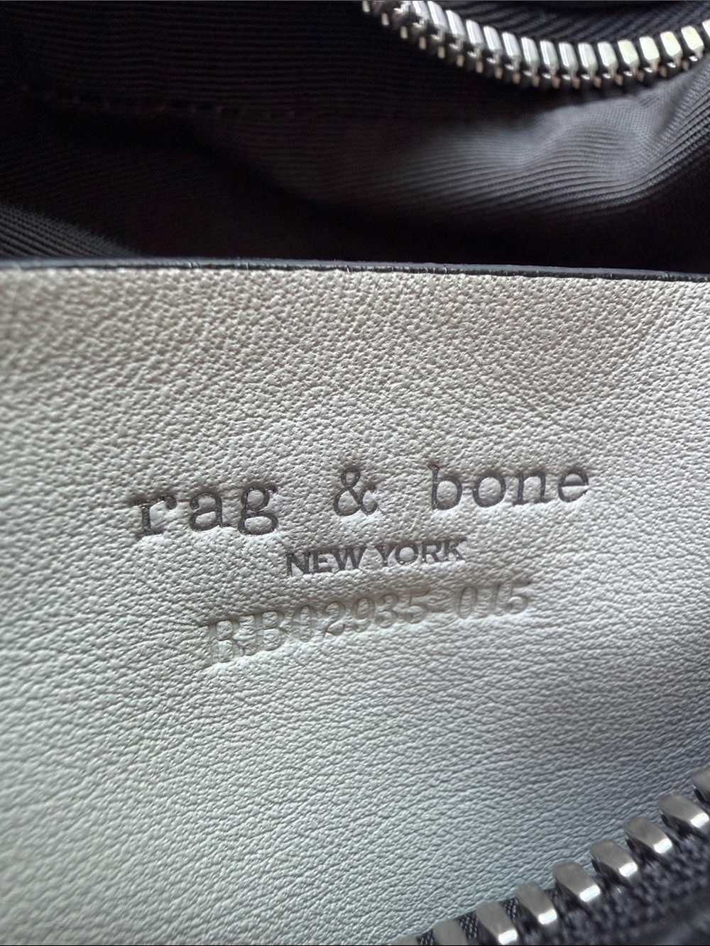 rag & bone Black Cross Body Bucket Bag - Picture 8 of 8